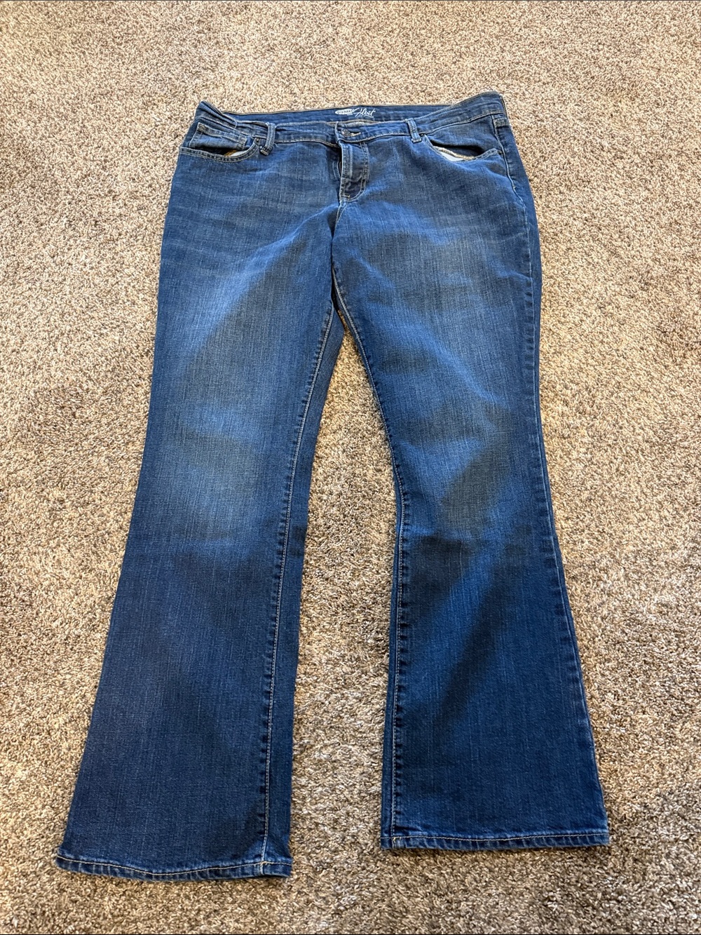 Old Navy Blue Flare Jeans for Women
